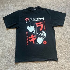 VTG 00’s / Y2K Death Note Anime / Manga Faded Black Tee